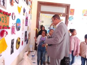 افتتاح المعرض الفني السنوي بمدرسة الشهيد حسن جلال .. بالقرنة  36 - جريدة المساء