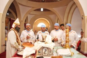 بحضور المئات.. الأقباط يحتفلون بأحد الشعانين في دير الأنبا متاؤس الفاخوري بإسنا جنوب الأقصر  30 - جريدة المساء