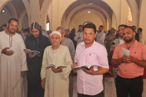 بحضور المئات.. الأقباط يحتفلون بأحد الشعانين في دير الأنبا متاؤس الفاخوري بإسنا جنوب الأقصر  24 - جريدة المساء
