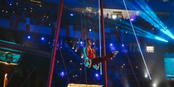 هشام خرما يقود العرض الافتتاحي في كأس العالم للجمباز 1 - جريدة المساء