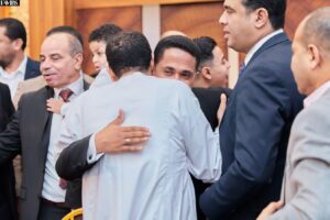 نائب المحافظ وزعيم الأغلبية البرلمانية يشهدان على عقد قران أبناء كبار العائلات بمحافظة قنا 22 - جريدة المساء