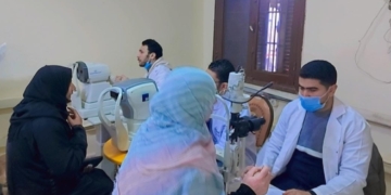 خدمات طبية متميزة لأهالي قرية الرياح بالإسماعيلية بالقافلة الطبية لحماة وطن 1 - جريدة المساء