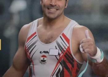 علي زهران خامس كأس العالم للجمباز الفني بمصر 28 - جريدة المساء