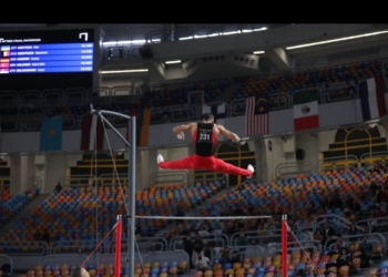 أحمد المراغي..خامس كأس العالم للجمباز 20 - جريدة المساء