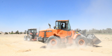 استصلاح وزراعة ٥٠ فدان بمنطقة مشروعات الأمن الغذائي بالمعنا في قنا 1 - جريدة المساء