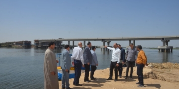 "سكرتير مساعد بني سويف" يتفقد مشروع إنشاء محور الفشن الحر على النيل 1 - جريدة المساء