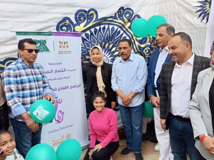تدشين أول وحدة لمبادرة "ريحانة" لتدريب الفتيات بمطروح 17 - جريدة المساء وزير الرياضة خلال تدشين الوحدة