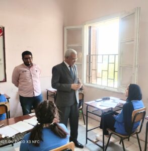 مدير"تعليم القاهرة" يتفقد لجان الشهادة الإعدادية..ويطمئن على سير الإمتحانات 27 - جريدة المساء