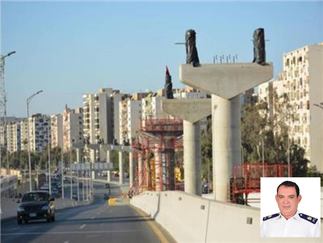 النشرة المرورية الاثنين 22 مايو .. أسوار حديدية عند تقاطع الأوتوستراد مع شارع يوسف عباس لاستكمال محطة المونوريل 19 - جريدة المساء