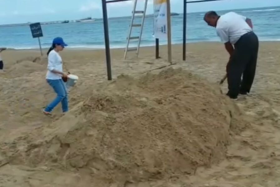 بمشاركة ١٣ متسابقا من ٤ كليات .. انطلاق مهرجان النحت على الرمال بشواطئ الاسكندرية 19 - جريدة المساء