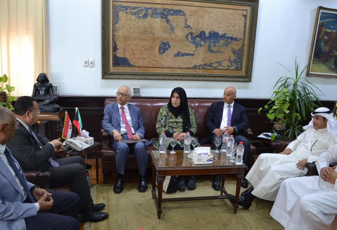 رئيس جامعة الإسكندرية يستقبل وفد الجهاز الوطني للإعتماد الأكاديمي الكويتي 19 - جريدة المساء