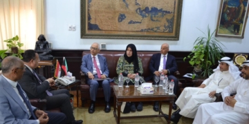 رئيس جامعة الإسكندرية يستقبل وفد الجهاز الوطني للإعتماد الأكاديمي الكويتي 1 - جريدة المساء