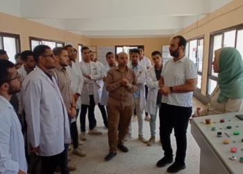 رحلة تعريفية لطلاب كلية التمريض للتعرف على مراحل تنقية المياه بسوهاج 32 - جريدة المساء