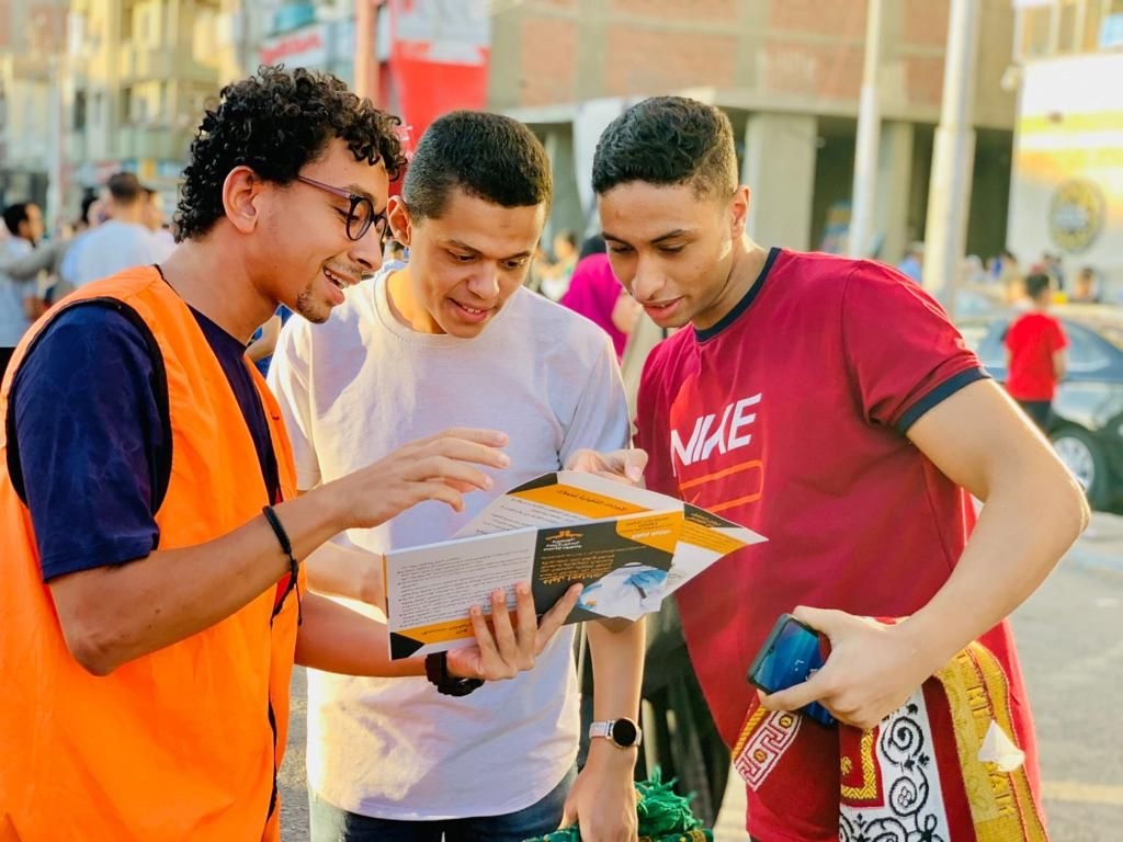 حملة صندوق مكافحة الإدمان والتعاطى فى العيد