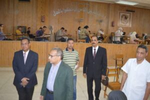 نائب رئيس جامعة جنوب الوادي يتفقد امتحانات كلية الحقوق 105 - جريدة المساء