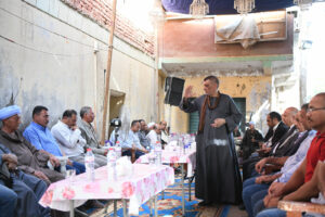 محافظ قنا يؤدى واجب العزاء في الكاتب الصحفي أحمد خلف الله 37 - جريدة المساء