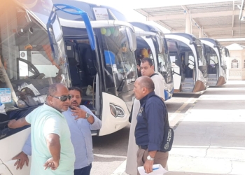 لجان السياحة تستقبل أولى أفواج الحج البرى بالمنافذ البحرية والبرية.. سامية سامى: 105 أتوبيسات سياحية لنقل ضيوف الرحمن حتى مقار إقامتهم بالأراضى المقدسة 18 - جريدة المساء لجان السياحة تستقبل أولى أفواج الحج البرى بالمنافذ البحرية والبرية.. سامية سامى: 105 أتوبيسات سياحية لنقل ضيوف الرحمن حتى مقار إقامتهم بالأراضى المقدسة 17 - جريدة المساء