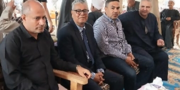 رئيس جامعة جنوب الوادى يقدم واجب العزاء فى الكاتب الصحفي أحمد خلف الله 1 - جريدة المساء