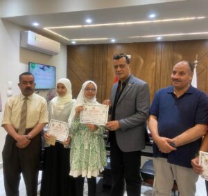 تكريم الطلاب الفائزين في المسابقة الوزارية للقصة القصيرة بتعليم قنا 69 - جريدة المساء