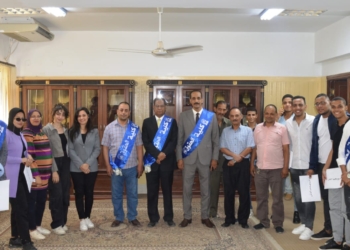 تنصيب اتحاد طلاب كلية الحقوق بقنا 18 - جريدة المساء