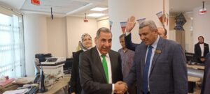 (د. الضباعنى) يقوم بأولى جولاته التفقدية بمراكز كبار ومتوسطي الممولين والمهن الحرة 21 - جريدة المساء