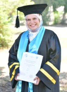 الماجستير بامتياز للباحثة سمر جابر من جامعة القناة 19 - جريدة المساء