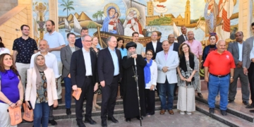 سفراء دول الاتحاد الأوروبي يزورون دير العذراء بدرنكة ضمن محطات مسار رحلة العائلة المقدسة بأسيوط 1 - جريدة المساء