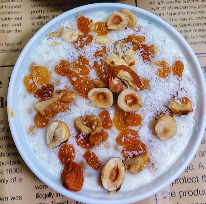 الشيف أسماء تقدم طريقة عمل عاشوراء بالمكسرات 17 - جريدة المساء