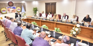 مناقشة الخطة السنوية للمجلس القومي للسكان بمطروح 1 - جريدة المساء