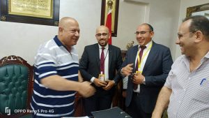 "أبو ورده" يستقبل رئيس مركز اعداد القاده بالشركة القابضة لكهرباء مصر والدفعه 36 المدربين على أحدث ما وصل إليه العلم 21 - جريدة المساء