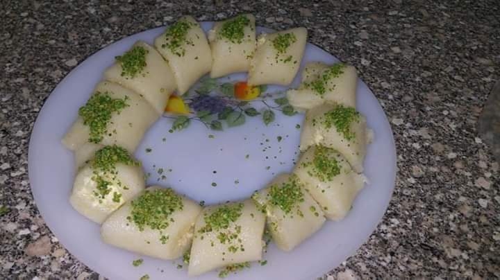 طريقة تحضير حلوى الجبن السورية بالفستق 31 - جريدة المساء