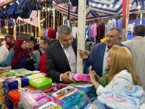 الغرفة التجارية بالإسماعيلية تفتتح معرض أهلا مدارس بفايد 27 - جريدة المساء