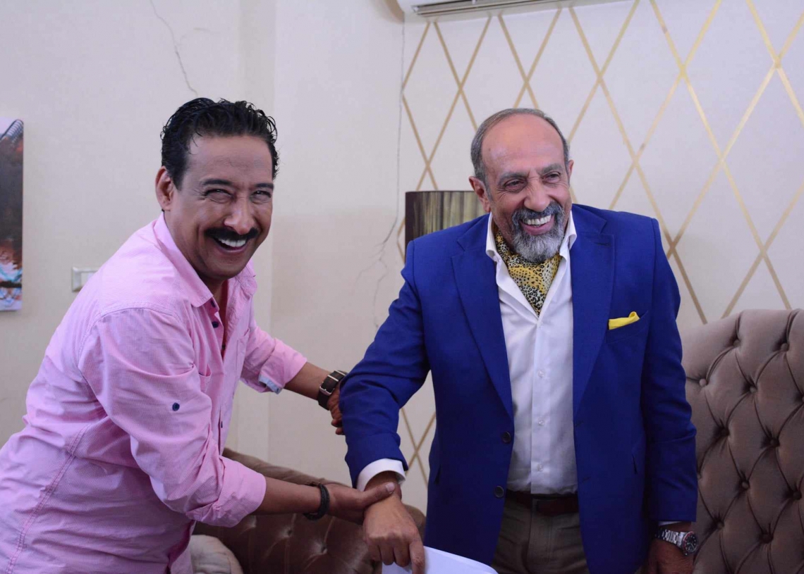 أحمد صيام وحامد مرزوق فى بلاتو مسلسل «بلا فلتر» 18 - جريدة المساء أحمد صيام وحامد مرزوق فى بلاتو مسلسل «بلا فلتر» 17 - جريدة المساء