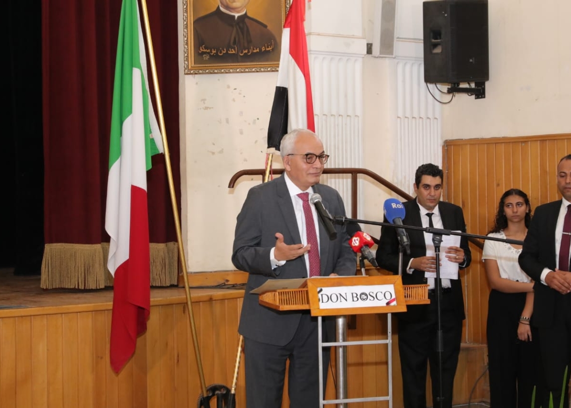 حجازي : تخصيص منح دراسية لمعلمي وموجهي اللغة الإيطالية للتدريب على أحدث طرق التدريس 19 - جريدة المساء