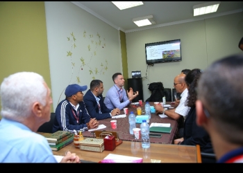 وزير الرياضة يستقبل مسئولي اتحاد الريشةالدولي والافريقي 23 - جريدة المساء