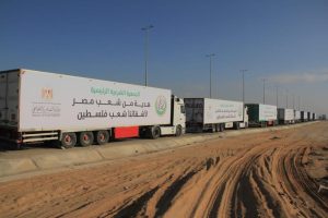 الجمعية الشرعية الرئيسية ترسل قافلة مساعدات إنسانية إلى قطاع غزة 27 - جريدة المساء