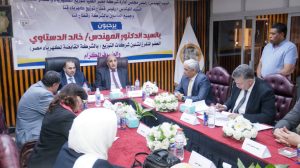 "الدستاوى" يجرى جولة تفقدية بقطاع توزيع كهرباء قنا 27 - جريدة المساء