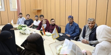 مستشار شيخ الأزهر لشؤون الوافدين تستقبل «وفدا طلابيًا روسيًا» من الدارسين بالأزهر للوقوف على احتياجاتهم 2 - جريدة المساء مستشار شيخ الأزهر لشؤون الوافدين تستقبل «وفدا طلابيًا روسيًا» من الدارسين بالأزهر للوقوف على احتياجاتهم 1 - جريدة المساء