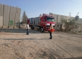 الهلال الأحمر المصرى يقدم المساعدات لأهالى غزة