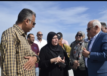 ساحة انتظار للشاحنات بجوار كوبري النصر ببورسعيد 35 - جريدة المساء