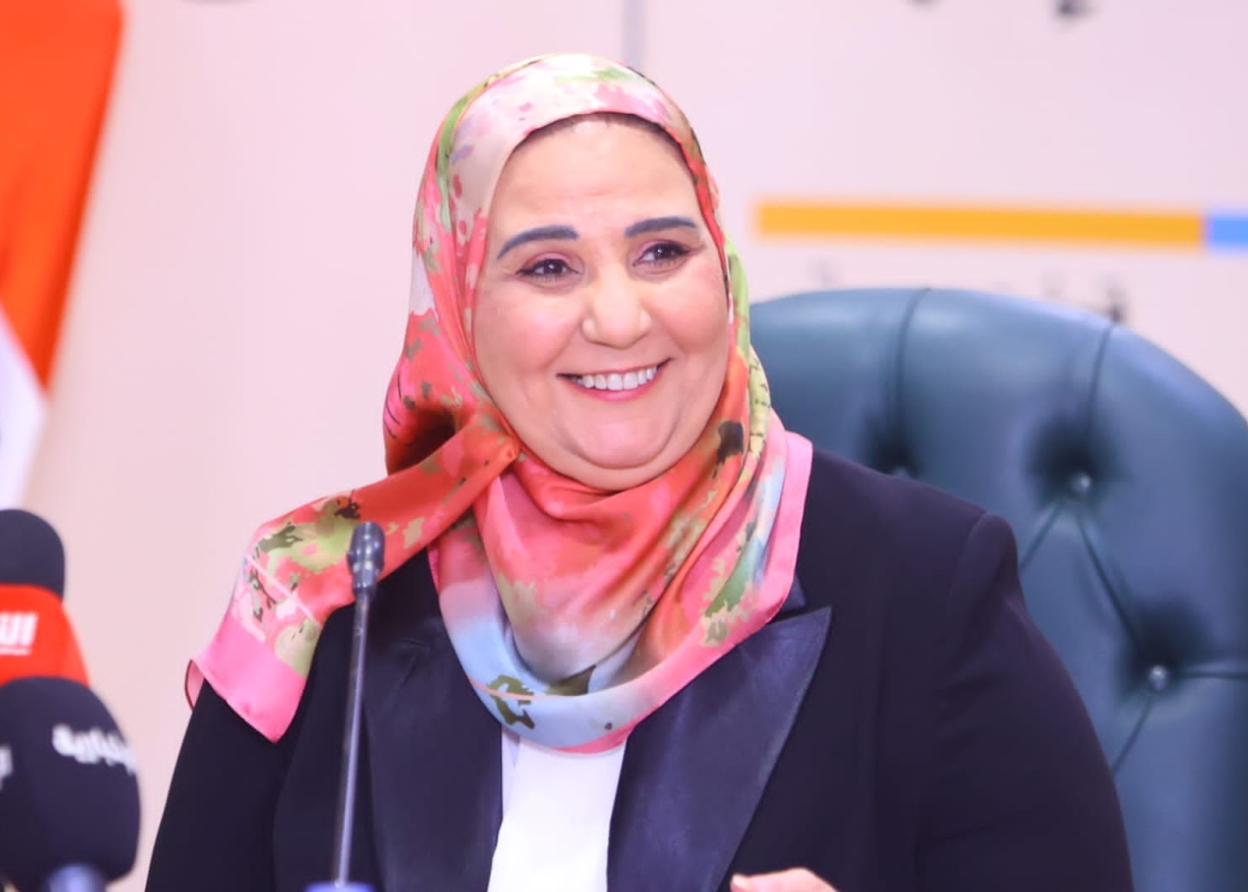 التضامن تطلق مبادرة "مودة" لأبناء مصر كريمي النسب فوق 18 عاماً 18 - جريدة المساء نيفين القباج وزيرة التضامن الاجتماعى