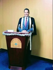 مذيع قناة طيبة خالد سيد النوبى يحصل على درجة الدكتوراة بتقدير عام إمتياز مع مرتبة الشرف الأولى في أسوان 23 - جريدة المساء