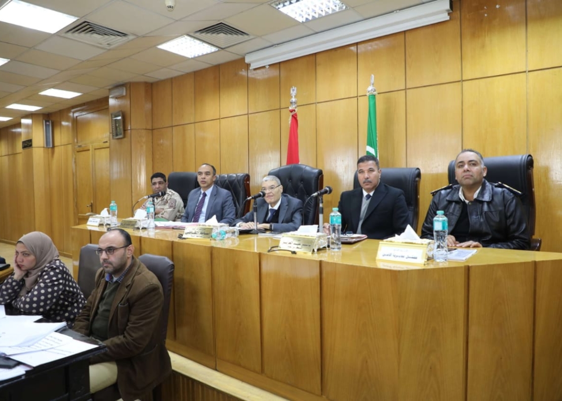 خلال ترأسه اجتماع المجلس التنفيذي • محافظ المنيا يهنئ الرئيس السيسي بفوزه لفترة رئاسية جديدة 19 - جريدة المساء