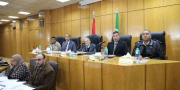 خلال ترأسه اجتماع المجلس التنفيذي • محافظ المنيا يهنئ الرئيس السيسي بفوزه لفترة رئاسية جديدة 1 - جريدة المساء