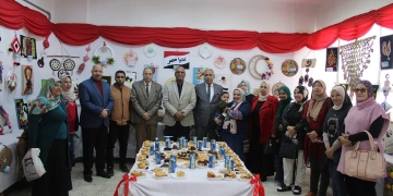 مدير تعليم المنيا يفتتح معرض الاقتصاد المنزلي بمدرسة وحيد حبشي 2 - جريدة المساء مدير تعليم المنيا يفتتح معرض الاقتصاد المنزلي بمدرسة وحيد حبشي 1 - جريدة المساء