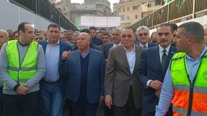 وزير النقل يتفقد مشروع نفق عرابي ومحور الزقازيق السنبلاوين