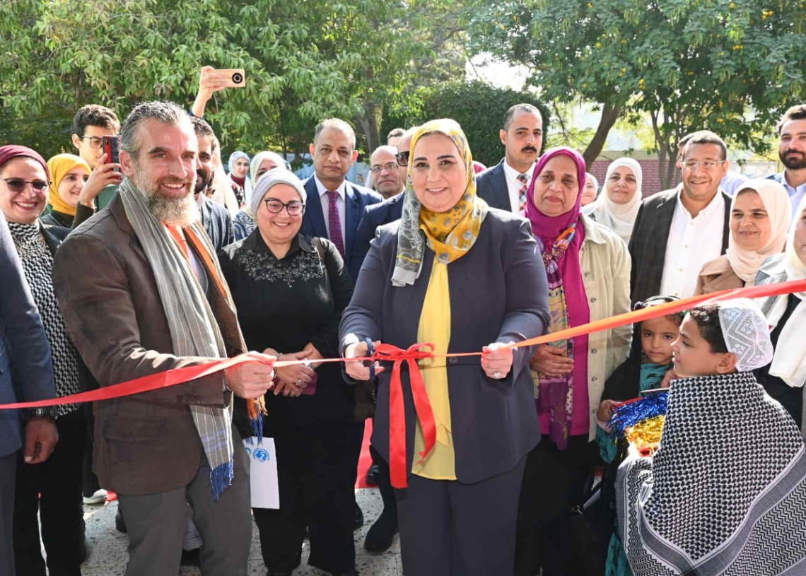 "القباج" تفتتح مركز الأحباب لخدمات الأسرة والطفولة المبكرة بالسادس من أكتوبر بالشراكة مع اليونيسف 19 - جريدة المساء