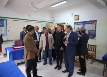 محافظ كفرالشيخ تفقد أعمال تجهيزات لجان الانتخابات الرئاسية 23 - جريدة المساء