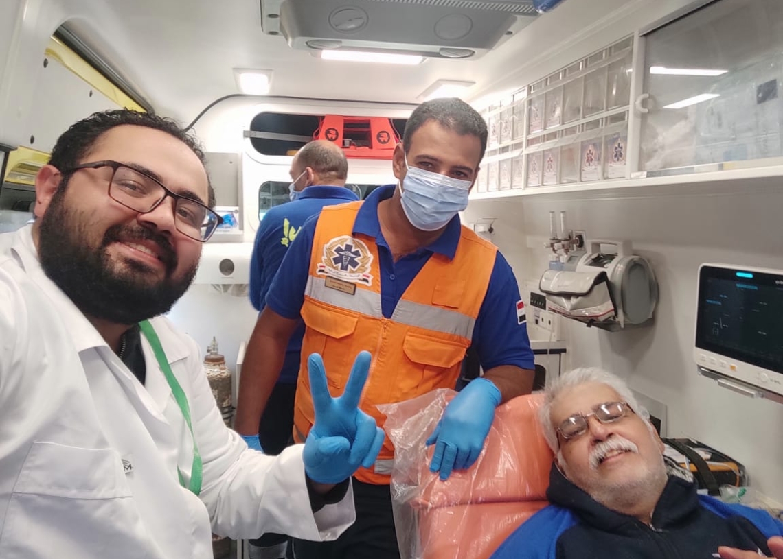 هيئة الرعاية الصحية : تقدم الخدمات الطبية للمواطنين في محيط وأمام مقر اللجان الانتخابية في محافظات التأمين الصحي الشامل 18 - جريدة المساء