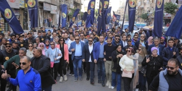 "حماة الوطن" يواصل مسيرات الحشد بالمنتزه 17 - جريدة المساء